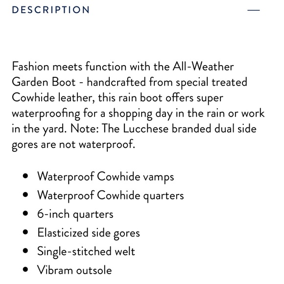 Lucchese Ladies Garden Boot - Picture 6 of 7